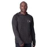 NHL Philadelphia Flyers MSX by Michael Strahan Fast Track Raglan Long Sleeve Hoodie T-Shirt