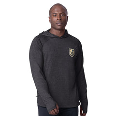 NHL Vegas Golden Knights MSX by Michael Strahan Fast Track Raglan Long Sleeve Hoodie T-Shirt