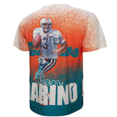 Dan Marino Burst Retired Player T-Shirt - Miami Dolphins T-shirts
