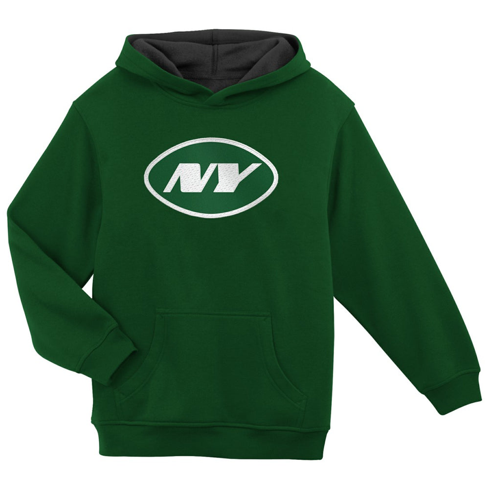 Outerstuff Preschool Prime Pullover Hoodie - New York Jets Hoodies