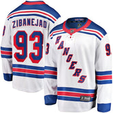 NHL Mika Zibanejad New York Rangers Fanatics Away Premier Breakaway Player Jersey