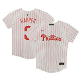 White Bryce Harper Philadelphia Phillies Nike Preschool Home Game Jersey