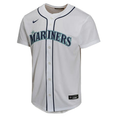 White Julio Rodríguez Seattle Mariners Nike Youth Home Game Player Jersey
