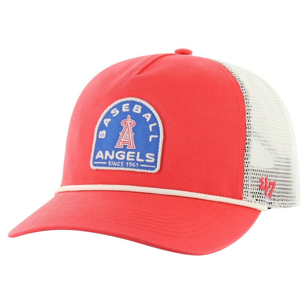 Red Los Angeles Angels '47 Cypress Trucker Hitch Adjustable Hat
