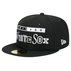 Black Chicago White Sox New Era Ransom 59FIFTY Fitted Hat
