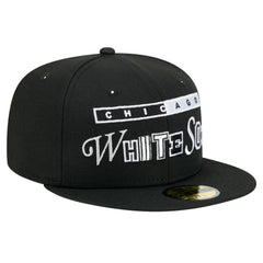 Black Chicago White Sox New Era Ransom 59FIFTY Fitted Hat