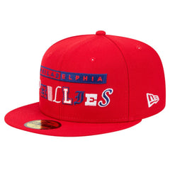 Red Philadelphia Phillies New Era Ransom 59FIFTY Fitted Hat