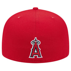 Red Los Angeles Angels New Era Ransom 59FIFTY Fitted Hat