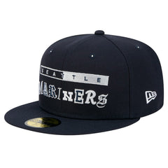 Navy Seattle Mariners New Era Ransom 59FIFTY Fitted Hat
