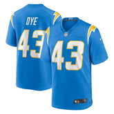 Troy Dye Game Jersey - Los Angeles Chargers Jerseys