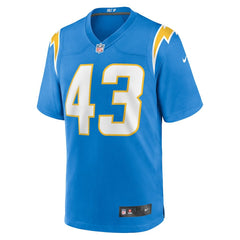 Troy Dye Game Jersey - Los Angeles Chargers Jerseys