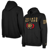 New Era Toronto Raptors 2024/25 City Edition Chenille Heavyweight Pullover Hoodie