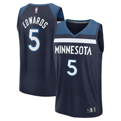 Fanatics Anthony Edwards Minnesota Timberwolves Fast Break Replica Player Jersey