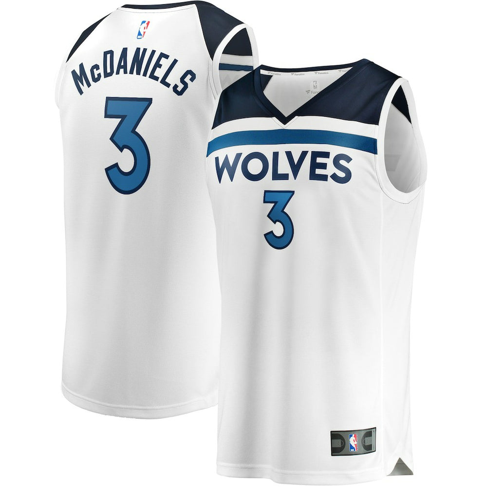 Fanatics Jaden McDaniels Minnesota Timberwolves Fast Break Replica Player Jersey