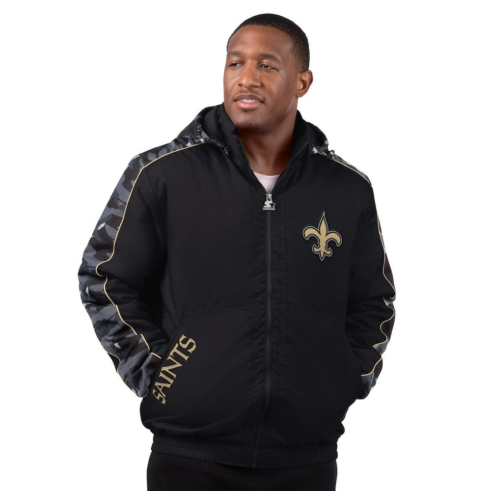 Starter Thursday Night Gridiron Full-Zip Jacket - New Orleans Saints Jackets