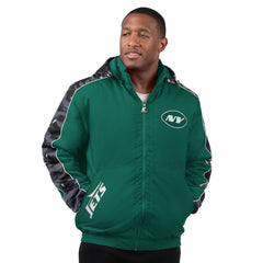 Starter Thursday Night Gridiron Full-Zip Jacket - New York Jets Jackets
