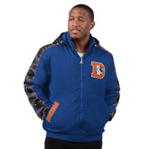 Starter Thursday Night Gridiron Full-Zip Hoodie Jacket - Denver Broncos Hoodies