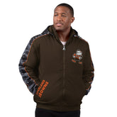 Starter Thursday Night Gridiron Full-Zip Hoodie Jacket - Cleveland Browns Hoodies