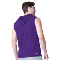 MSX by Michael Strahan Action Sleeveless Pullover Hoodie - Minnesota Vikings Hoodies