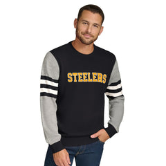 Tommy Hilfiger Acrylic Crewneck Pullover Sweater - Pittsburgh Steelers Pullover