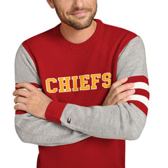 Tommy Hilfiger Acrylic Crewneck Pullover Sweater - Kansas City Chiefs Pullover