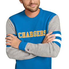 Tommy Hilfiger Acrylic Crewneck Pullover Sweater - Los Angeles Chargers Pullover