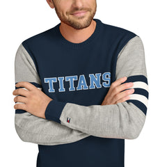 Tommy Hilfiger Acrylic Crewneck Pullover Sweater - Tennessee Titans Pullover