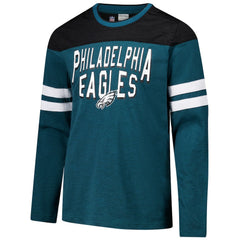 G-III Sports by Carl Banks Adaptive Hail Mary Long Sleeve T-Shirt - Philadelphia Eagles T-shirts
