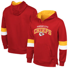 G-III Sports by Carl Banks Adaptive Faceoff Pullover Hoodie - Kansas City Chiefs Hoodies