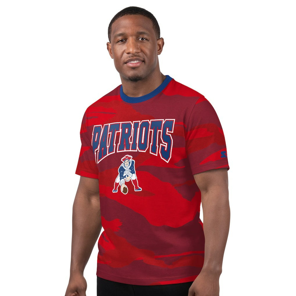 Starter Thursday Night Gridiron Classics Vintage Logo T-Shirt - New England Patriots T-shirts