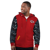 Starter Thursday Night Gridiron Full-Zip Hoodie - Kansas City Chiefs Hoodies