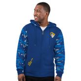 Starter Thursday Night Gridiron Full-Zip Hoodie - Los Angeles Rams Hoodies
