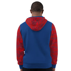 Starter Thursday Night Gridiron Vintage Logo Full-Zip Hoodie - New England Patriots Hoodies