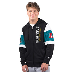 Starter Extreme Full-Zip Hoodie - Jacksonville Jaguars Hoodies