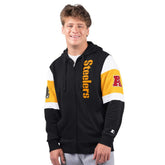 Starter Extreme Full-Zip Hoodie - Pittsburgh Steelers Hoodies