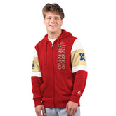 Starter Extreme Full-Zip Hoodie - San Francisco 49ers Hoodies