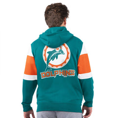 Starter Extreme Vintage Logo Full-Zip Hoodie - Miami Dolphins Hoodies