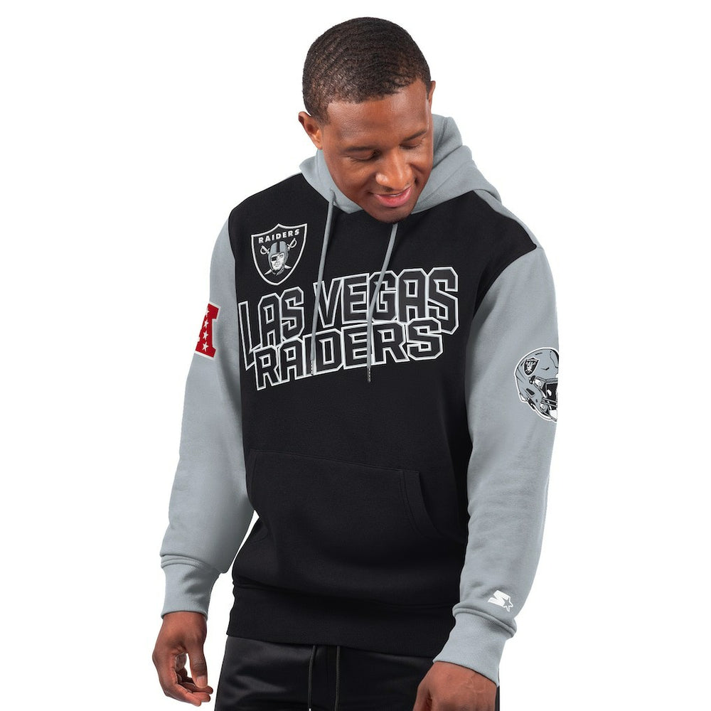 Starter Extreme Pullover Hoodie - Las Vegas Raiders Hoodies