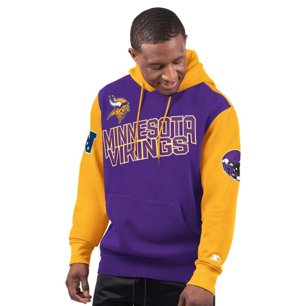Starter Extreme Pullover Hoodie - Minnesota Vikings Hoodies