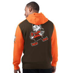 Starter Extreme Vintage Logo Pullover Hoodie - Cleveland Browns Hoodies