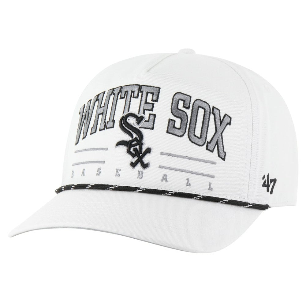 White Chicago White Sox '47 Roscoe Speckle Hitch Adjustable Hat