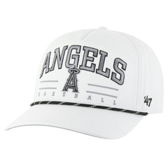 White Los Angeles Angels '47 Roscoe Speckle Hitch Adjustable Hat