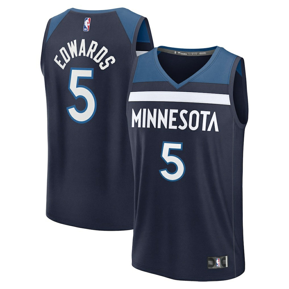 Fanatics Anthony Edwards Minnesota Timberwolves Fast Break Replica Player Jersey