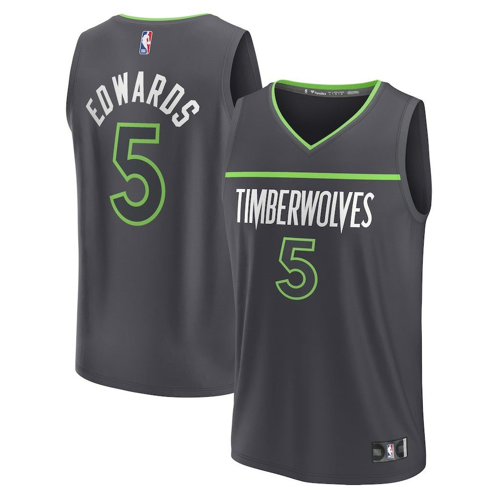 Fanatics Anthony Edwards Minnesota Timberwolves Fast Break Replica Player Jersey