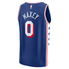 Fanatics Tyrese Maxey Philadelphia 76ers Fast Break Replica Player Jersey