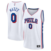 Fanatics Tyrese Maxey Philadelphia 76ers Fast Break Replica Player Jersey
