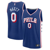 Fanatics Tyrese Maxey Philadelphia 76ers Youth Fast Break Replica Player Jersey