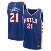 Fanatics Joel Embiid Philadelphia 76ers Youth Fast Break Replica Player Jersey