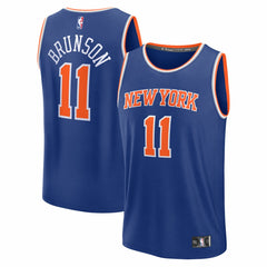 Fanatics Jalen Brunson New York Knicks Youth Fast Break Replica Player Jersey