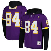 Randy Moss Player Name & Number Hoodie Legacy Jersey - Minnesota Vikings Hoodies,Jerseys